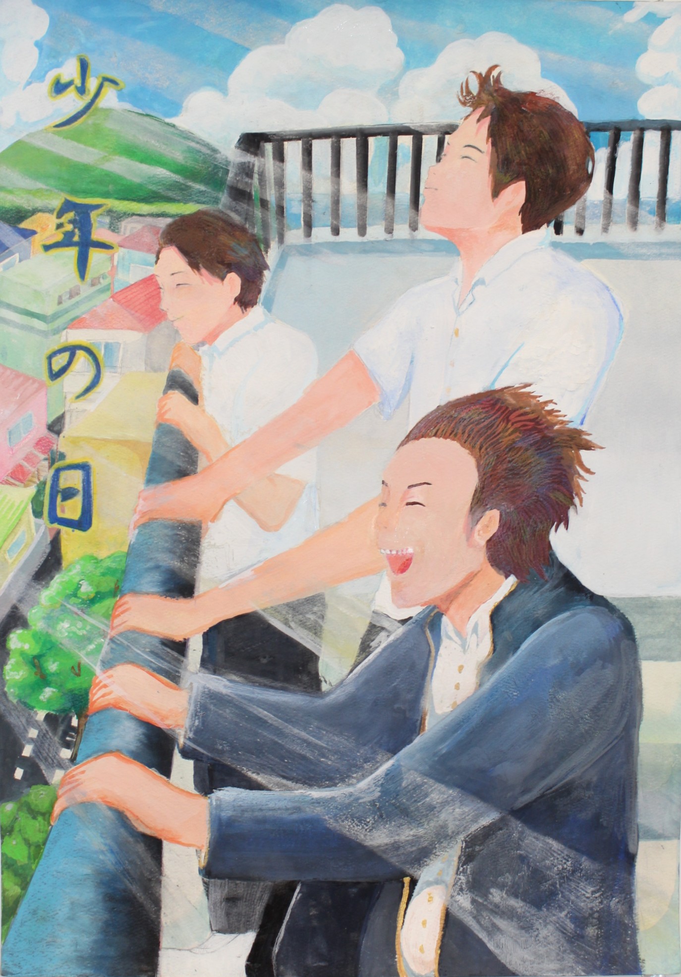 優良賞　宮崎市立宮崎中学校　１年　赤木　萌季(あかぎ　めい)さん